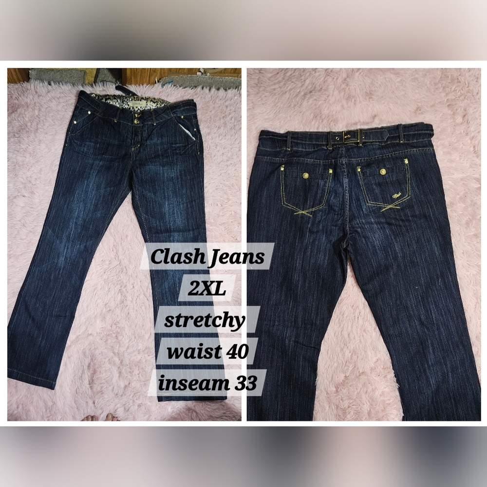 Women's Clash Denim Jeans